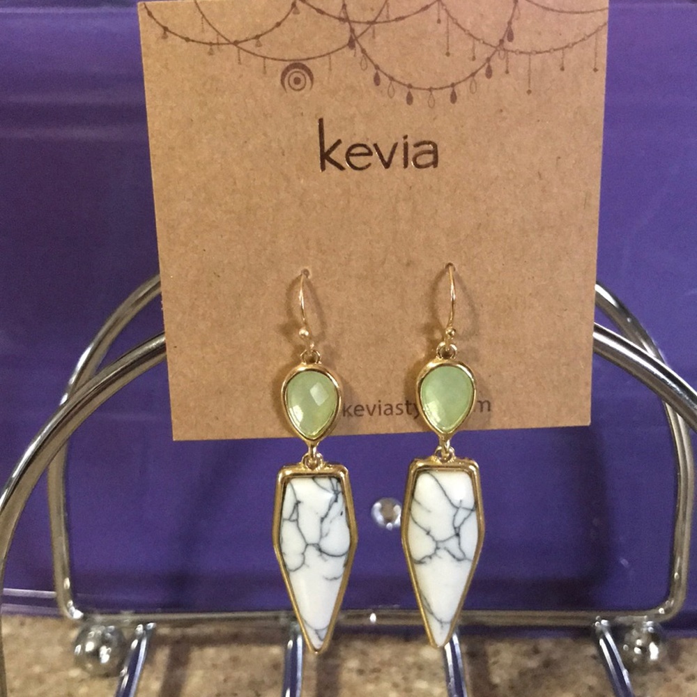 Kevia-Galia Gemstone drop earrings